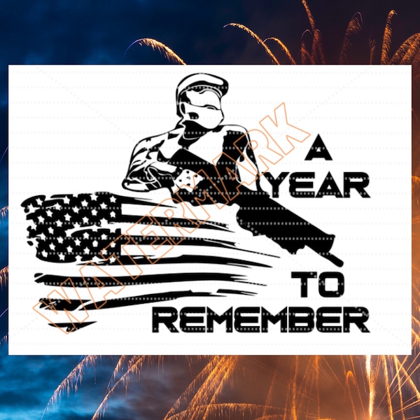 Halo Master Chief A Year to Remember Single SVG File, X Box gamer Digital Download, Independence Day, Memorial Day, Patriot Gamer SVG