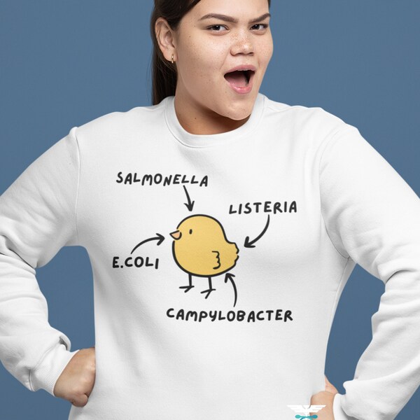 Poultry Diseases Unisex Sweatshirt,Chicken Sweater,Chicken Sweatshirt,Public Health Sweater,MPH Sweater,Poultry Sweater,Funny Chicken, Vet.