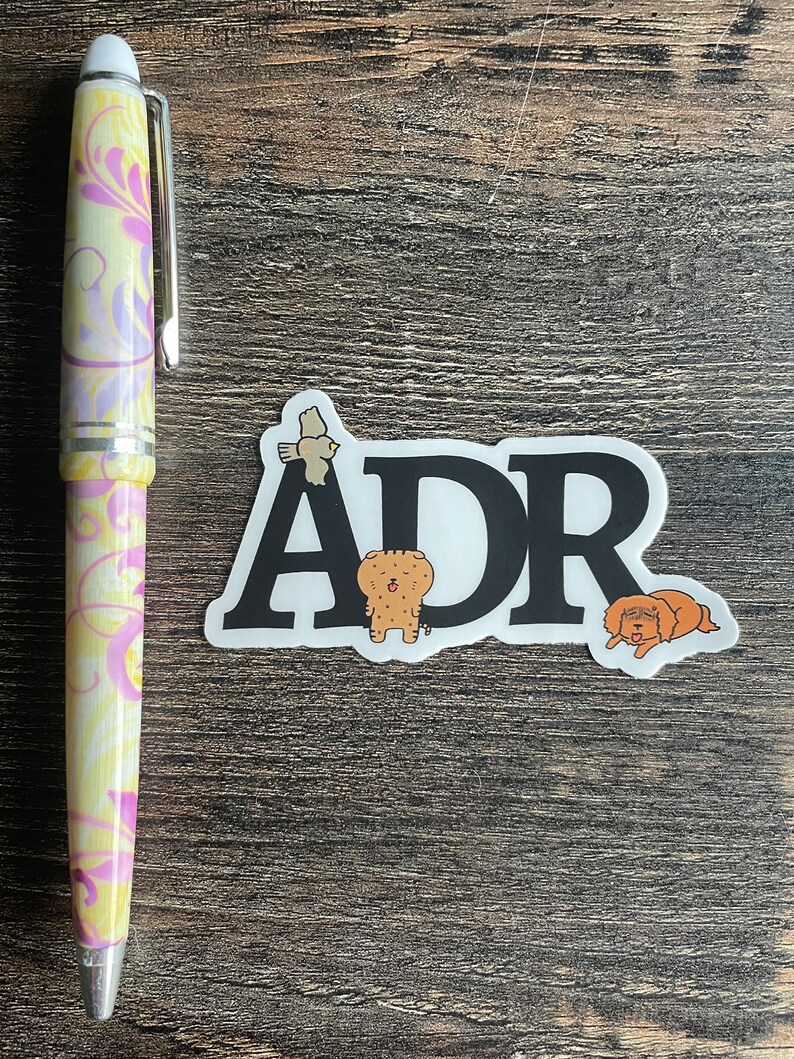 ADR Sticker,ain't Doing Right Sticker,vet Med Sticker,veterinary ...