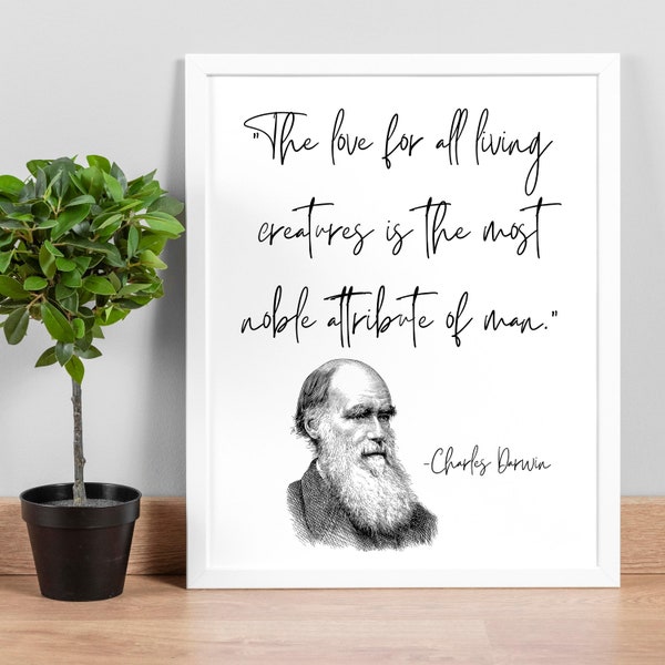 Darwin Art Etsy
