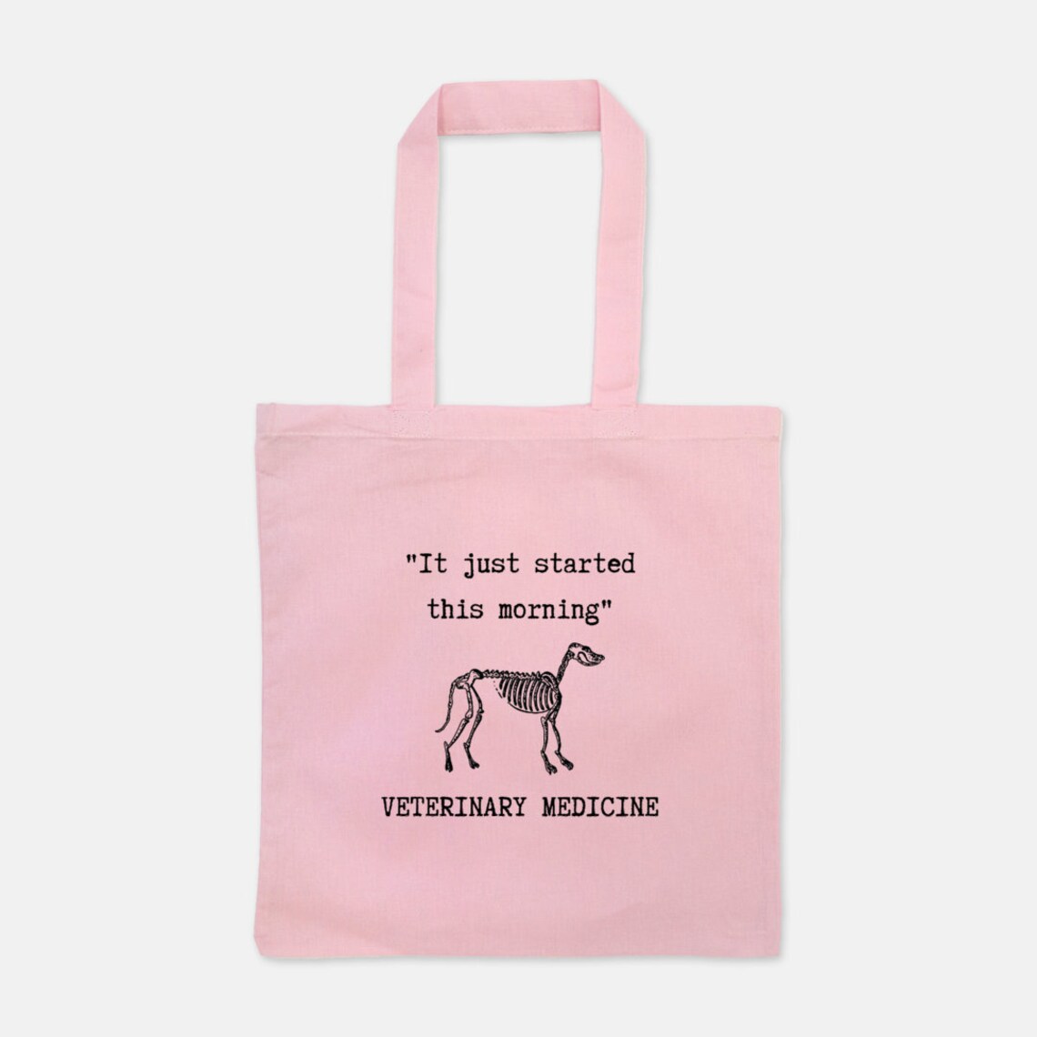 CafePress Vet Tech Canvas Tote Bag - Natural Reusable Shopping Bag, Professionally Printed - View #10