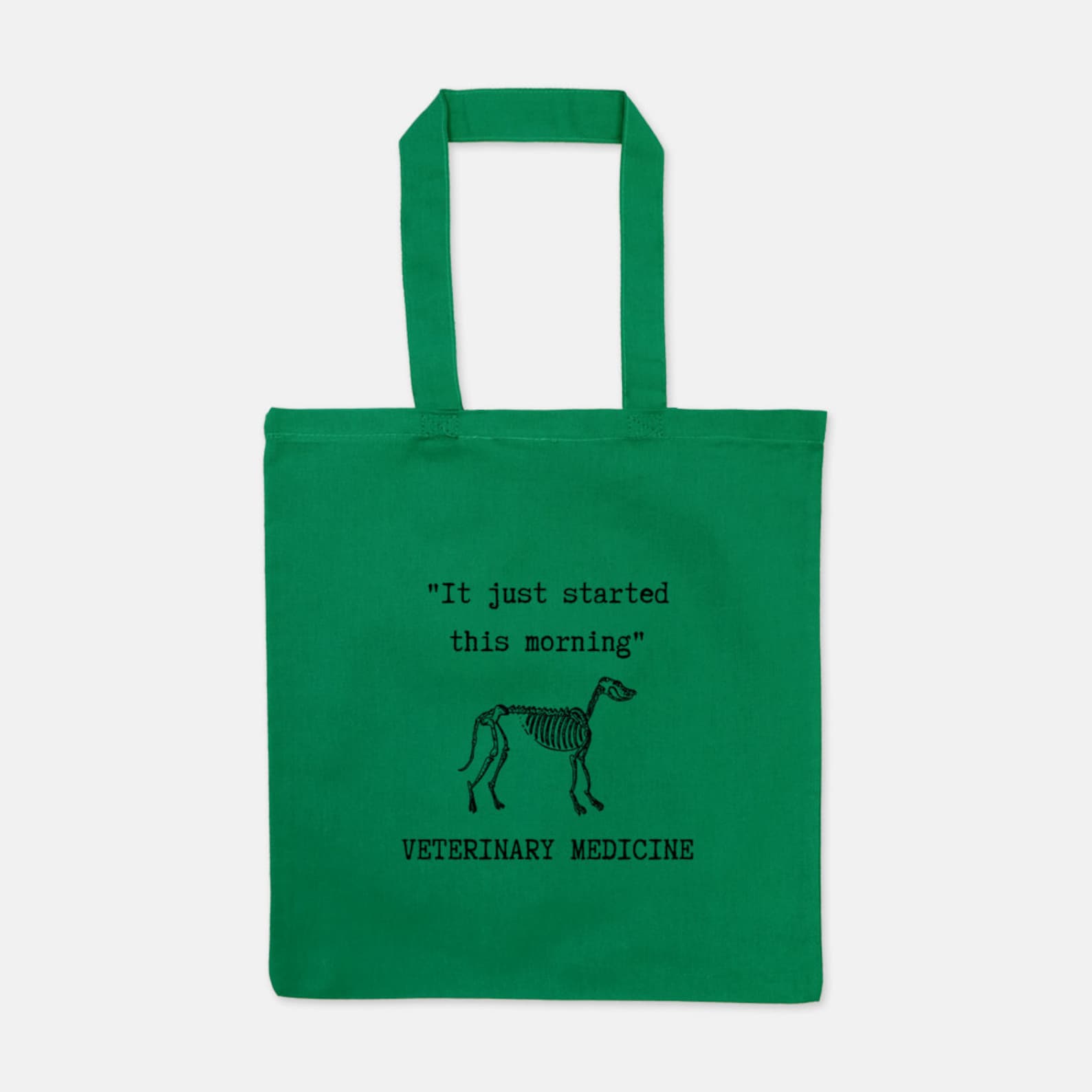 CafePress Vet Tech Canvas Tote Bag - Natural Reusable Shopping Bag, Professionally Printed - View #7
