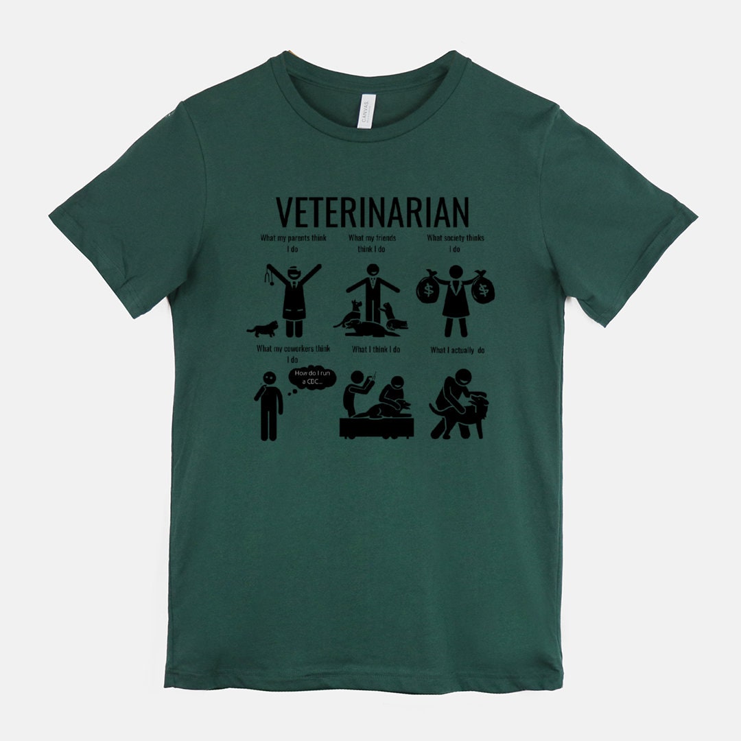 Veterinarian Shirt DVM Shirt Veterinarian Meme Shirt Funny | Etsy