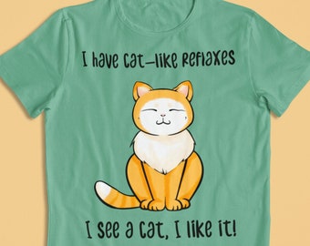 Cat Reflexes T-Shirt - Unisex