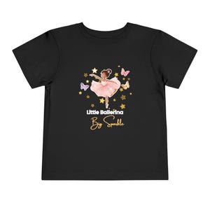Ballet T-Shirt for Toddler Girls: Ballerina Dance Tee