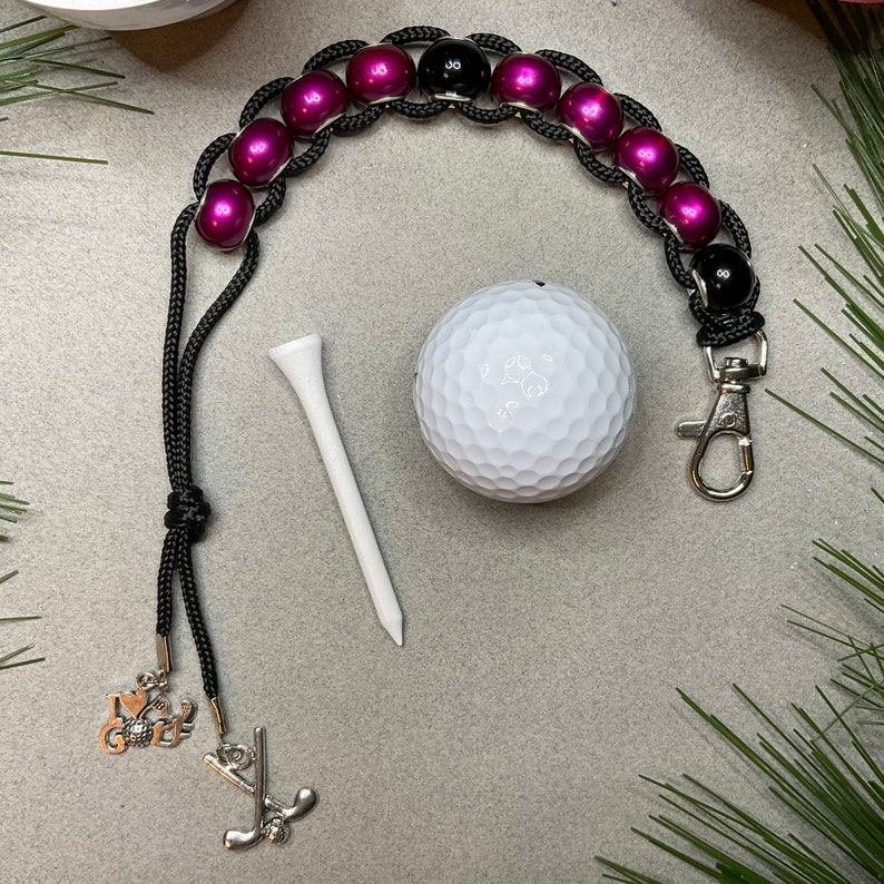 Golf Beads, Golf Stroke Counter, Golf Accessory, Ladies Golf Gift, Water Counter image 8