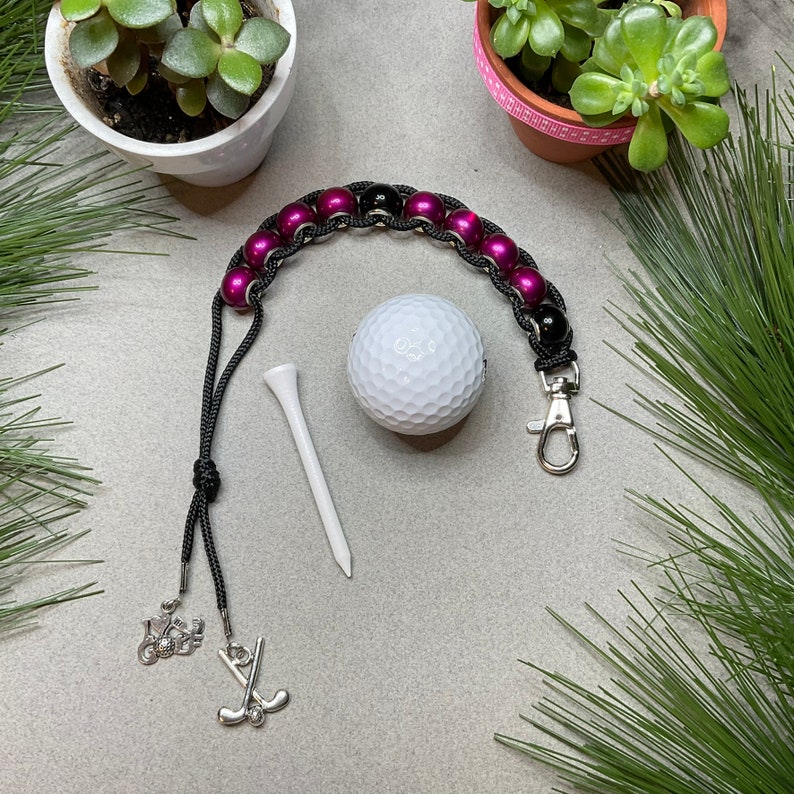 Golf Beads, Golf Stroke Counter, Golf Accessory, Ladies Golf Gift, Water Counter image 1