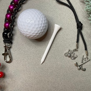 Golf Beads, Golf Stroke Counter, Golf Accessory, Ladies Golf Gift, Water Counter image 7