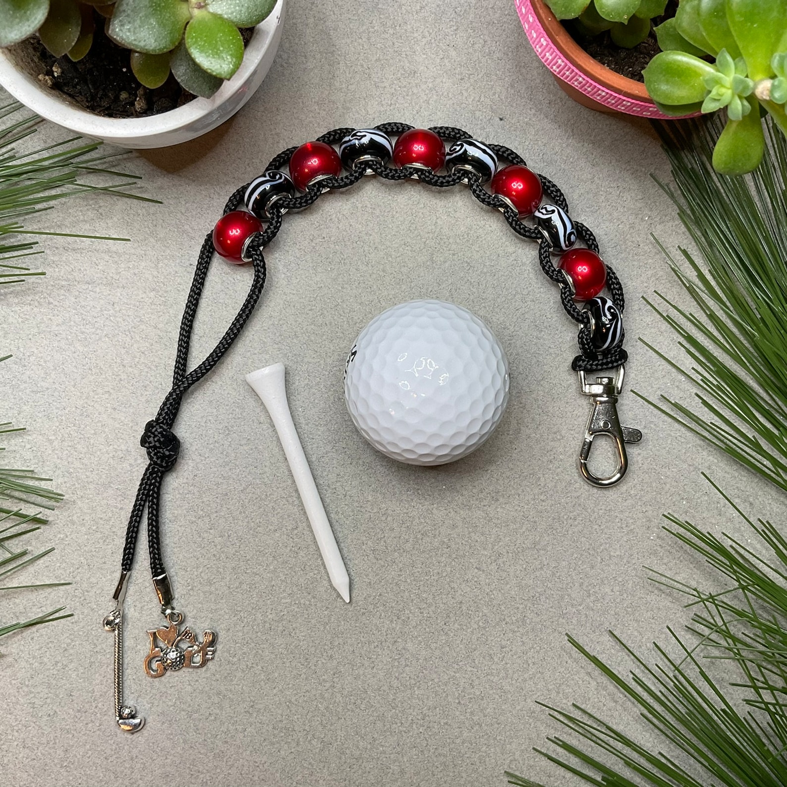 Golf Beads Golf Stroke Counter Golf Accessory Ladies Golf Etsy