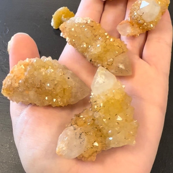 Golden Citrine Spirit Quartz