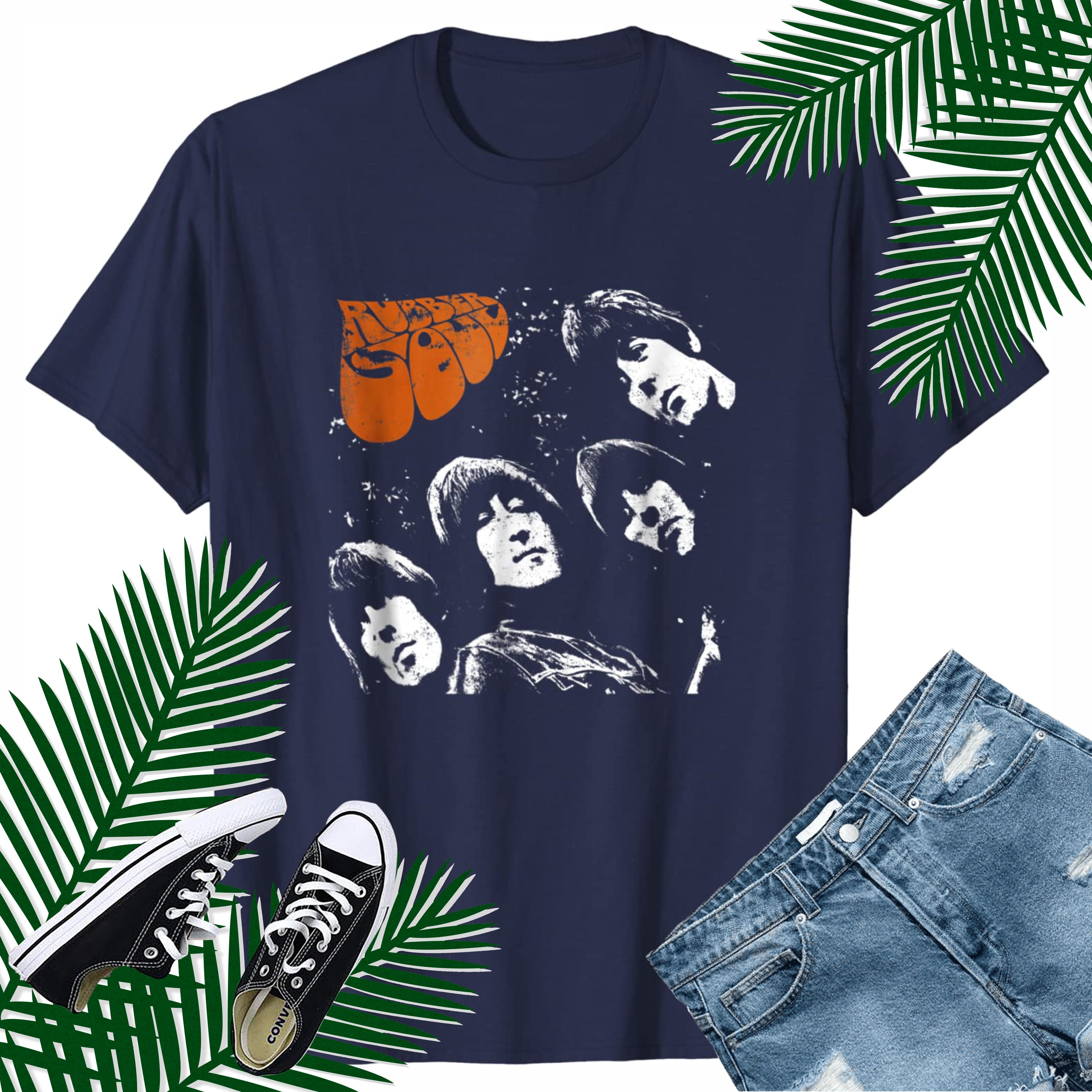 The Beatles Rubber Soul T-shirt | Etsy