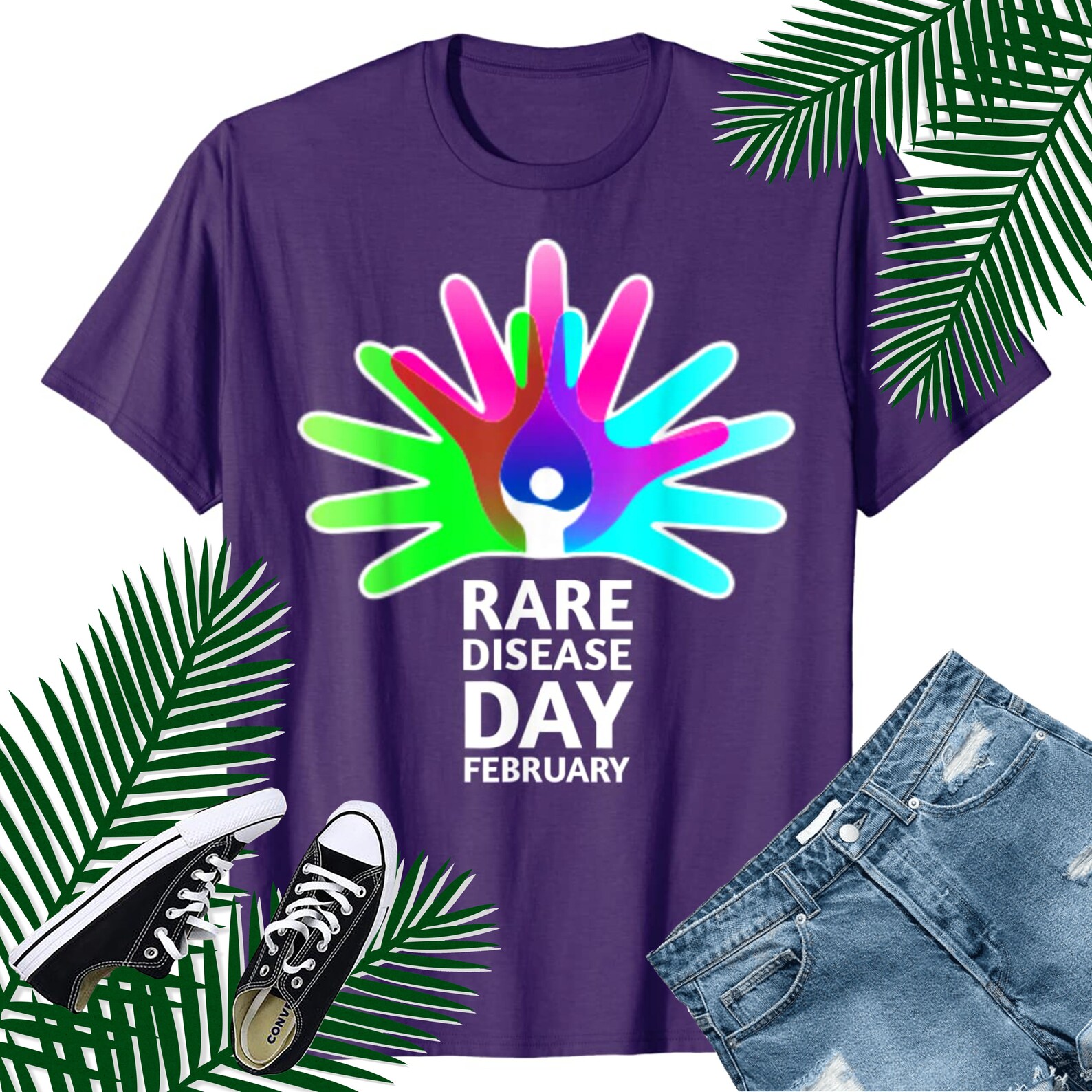 Rare Diseases Day Tshirt Rare Disease Shirt Rare Gift Tee Etsy