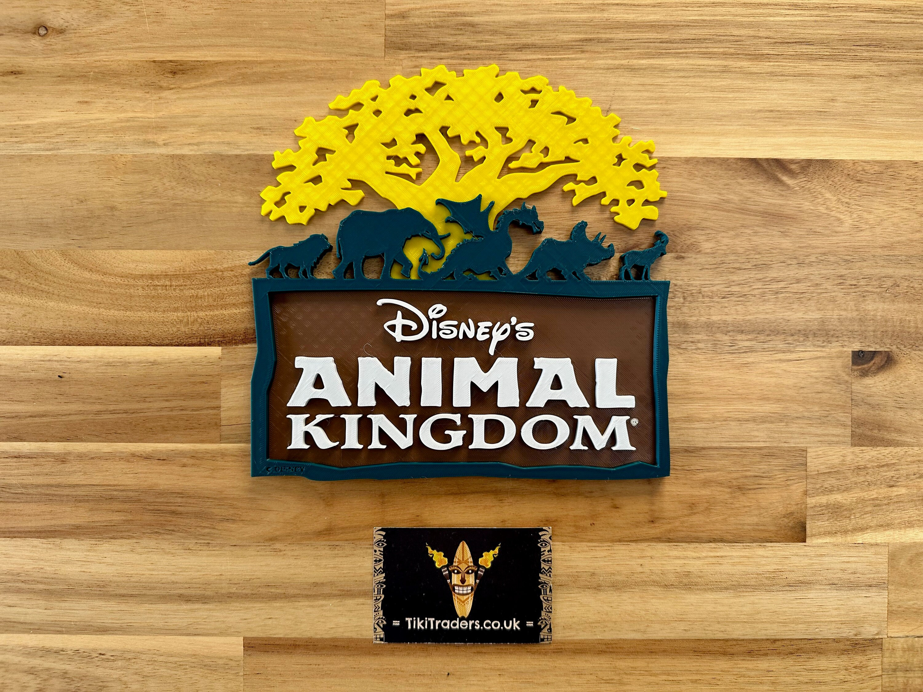 Disney's Animal Kingdom Wall Sign Walt Disney World Etsy