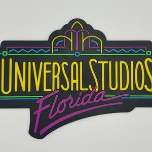 Retro Universal Studios Florida Wandschild