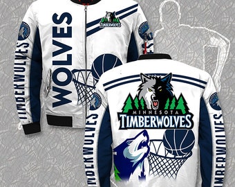 timberwolves bomber jacket