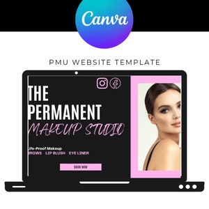 Permanent Makeup Website Template