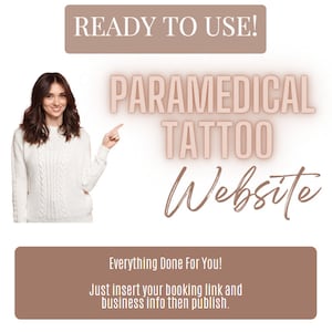Sitio web de tatuajes paramédicos