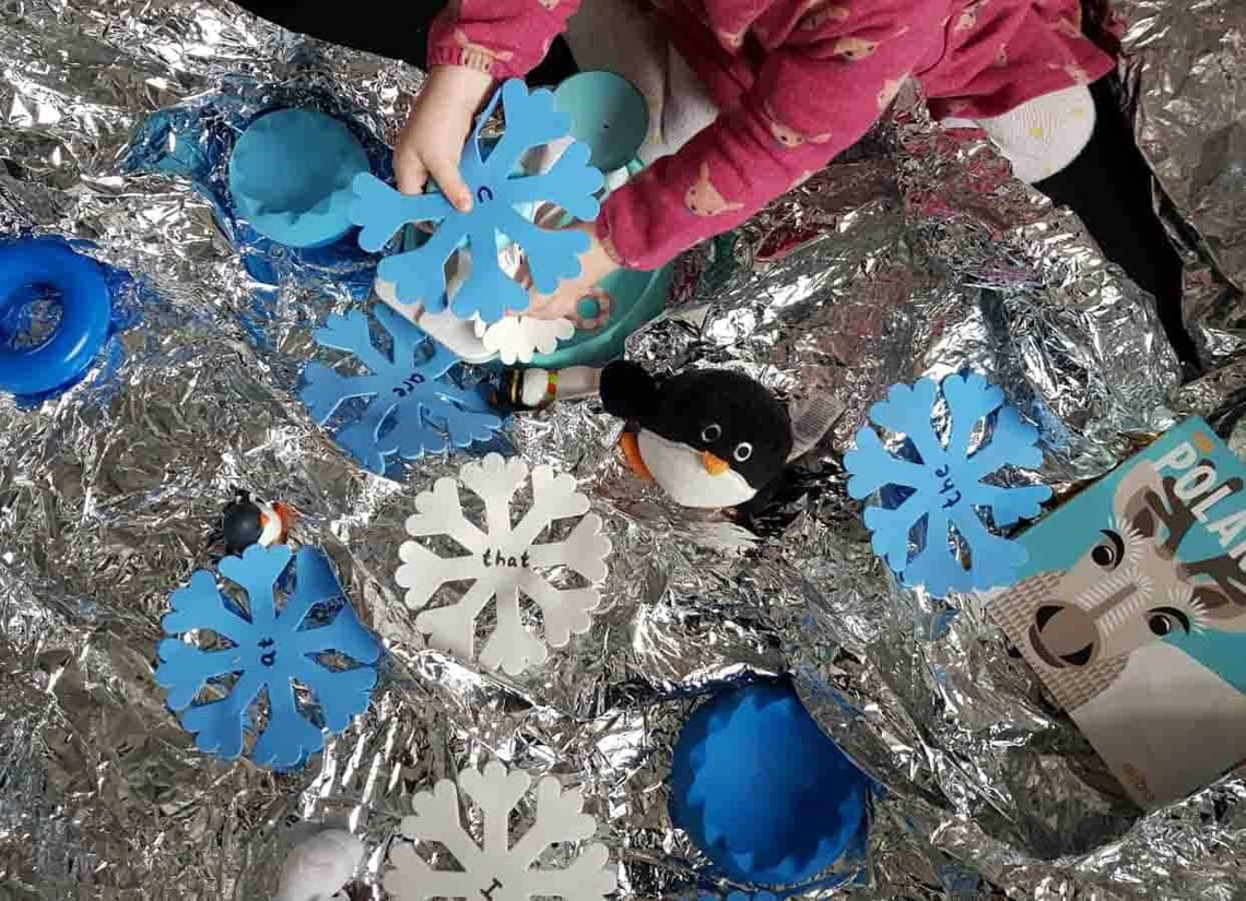 Tummy Time Baby Sensory Foil Blanket Large Space Etsy UK