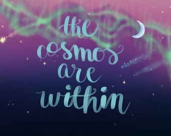 Quote Print, Printable Wall Art, Space Art, Printable Quotes, Wall Art, Inspirational Wall Art