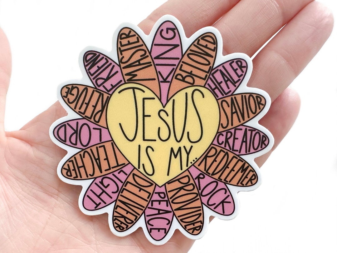 Jesus is My Everything Sticker | Waterproof Stickers | Christian Stickers | Cute Stickers - Etsy
