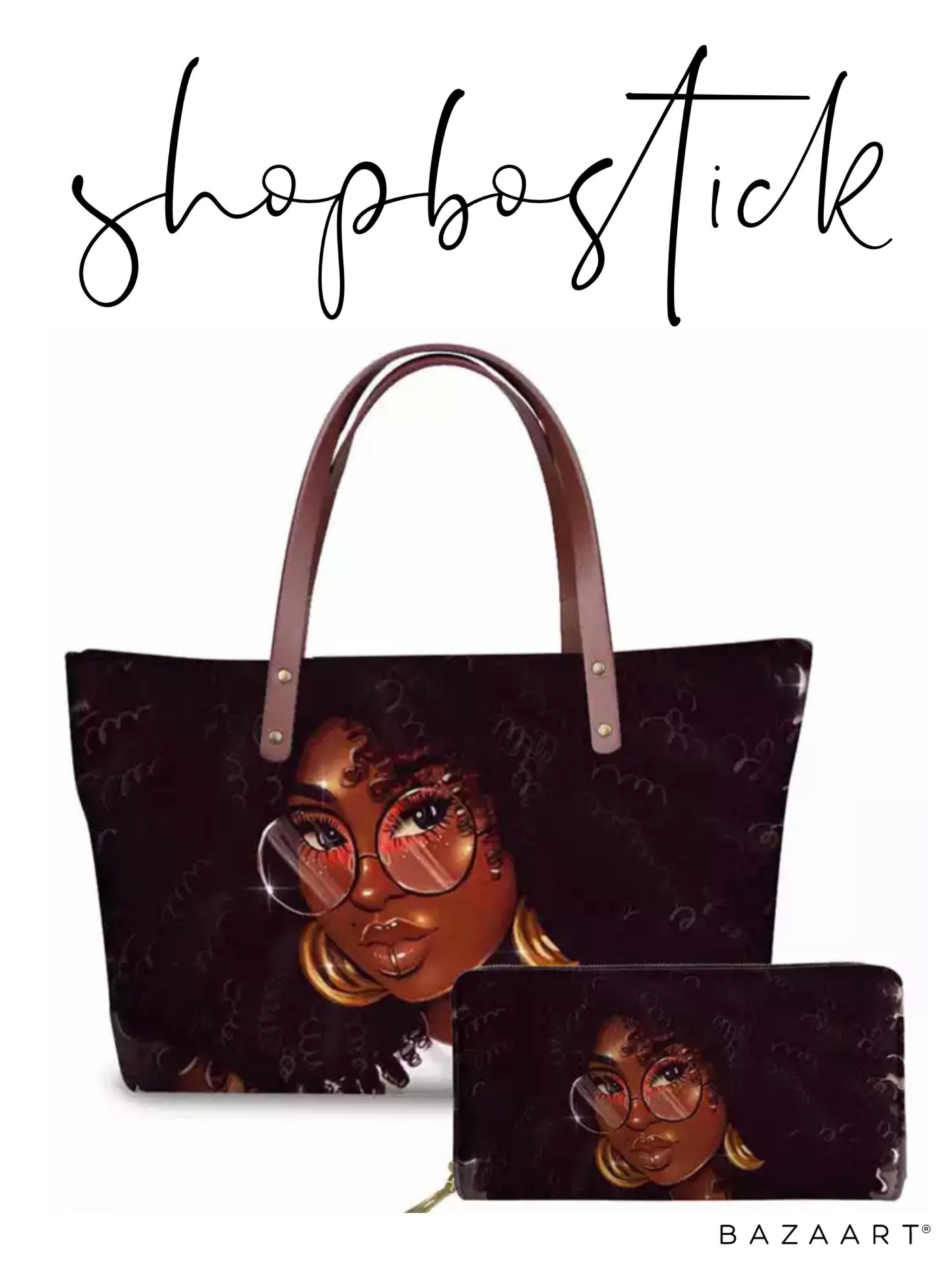 Black Girl Magic Black Barbie Bag Set preorder Available on Etsy