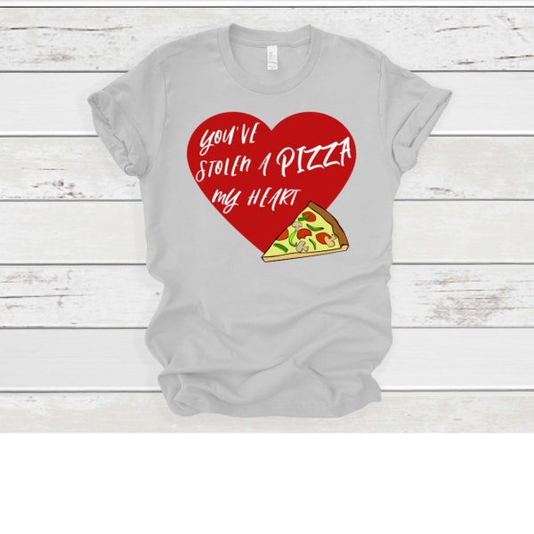 Heart - Pizza Valentines day shirt