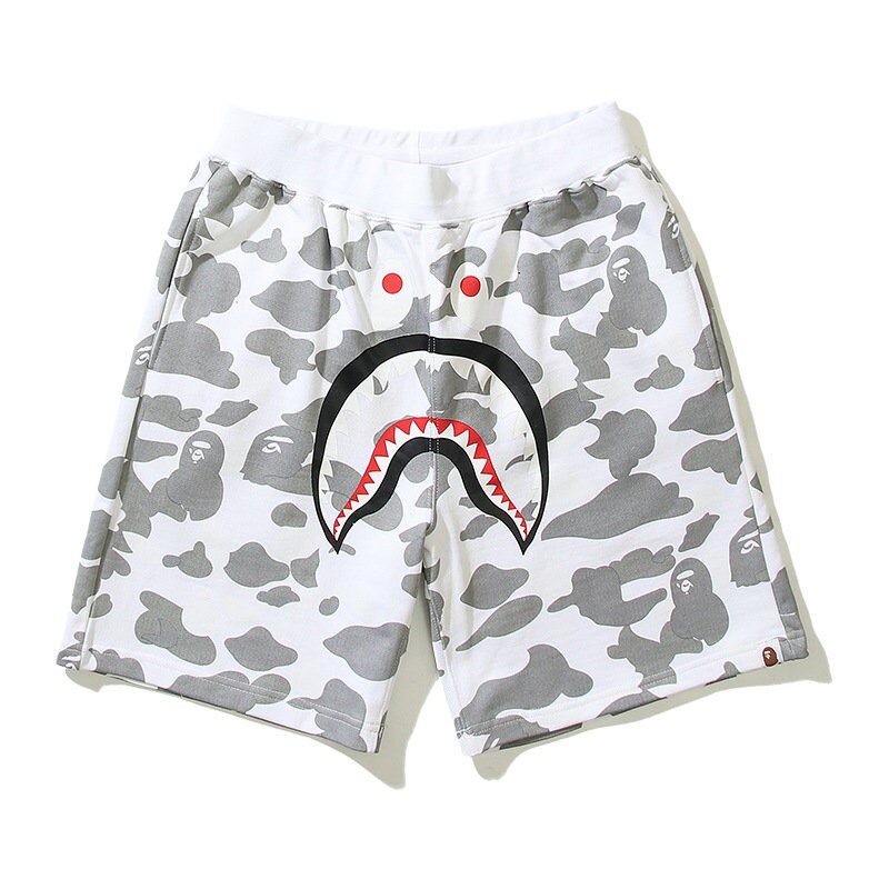 Bape Shark Camouflage Shorts - Etsy