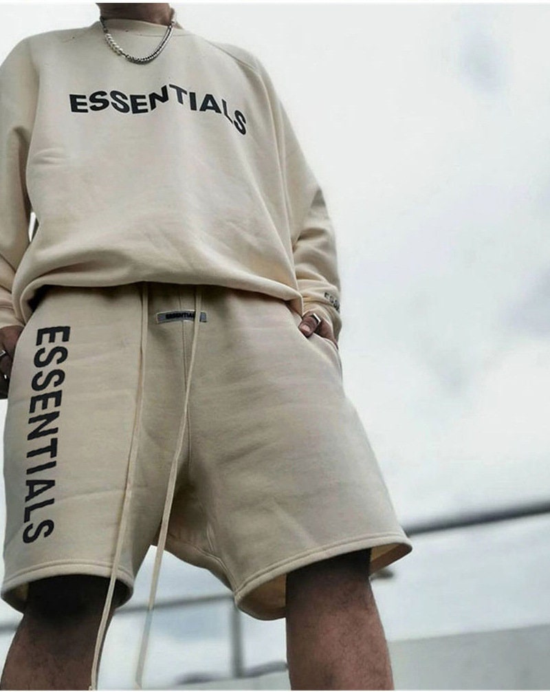 Men's Short Fear of God Essentials 1:1 High Street 3M Reflective