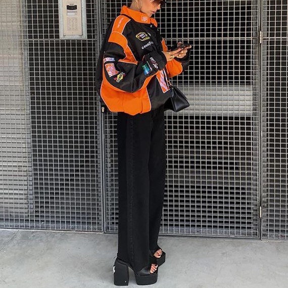 NASCAR Racer Racing Home Depot Jacket - Etsy