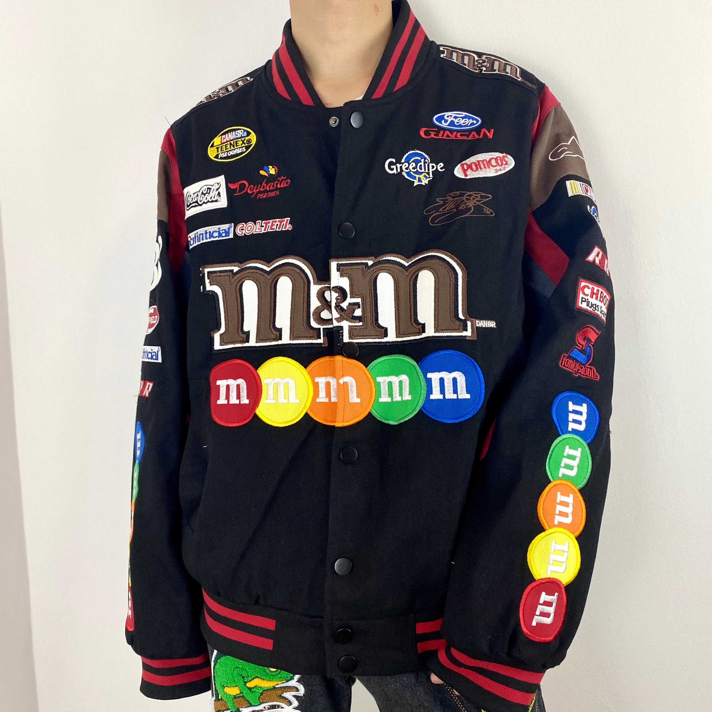 Racing Jacket Vintage M\u0026M - Etsy Ireland
