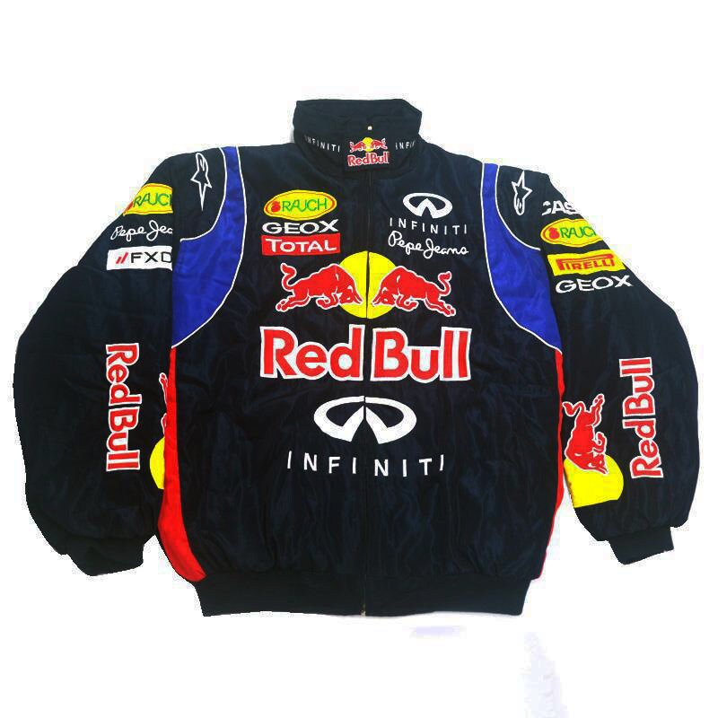 Inhalen Net zo Franje NASCAR Racer Racing Red Bull Jas Vintage Bomber - Etsy België