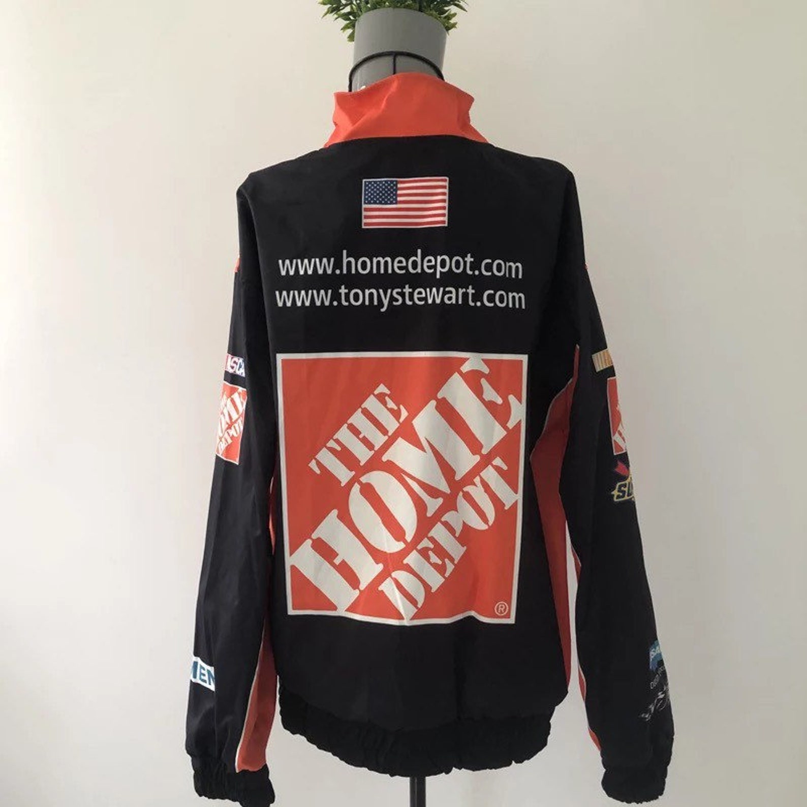 NASCAR Racer Racing Home Depot Jacket - Etsy