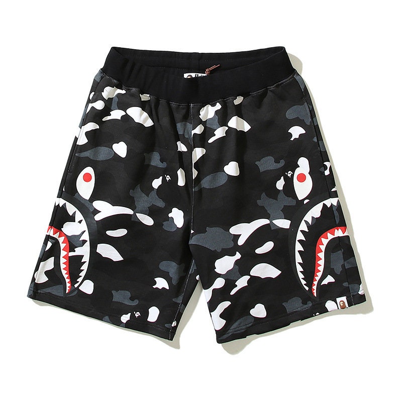 Bape Shark Camouflage Shorts - Etsy