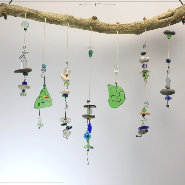 Unique Creek-Glass Suncatcher