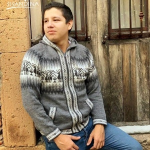 Herren Alpaka Pullover