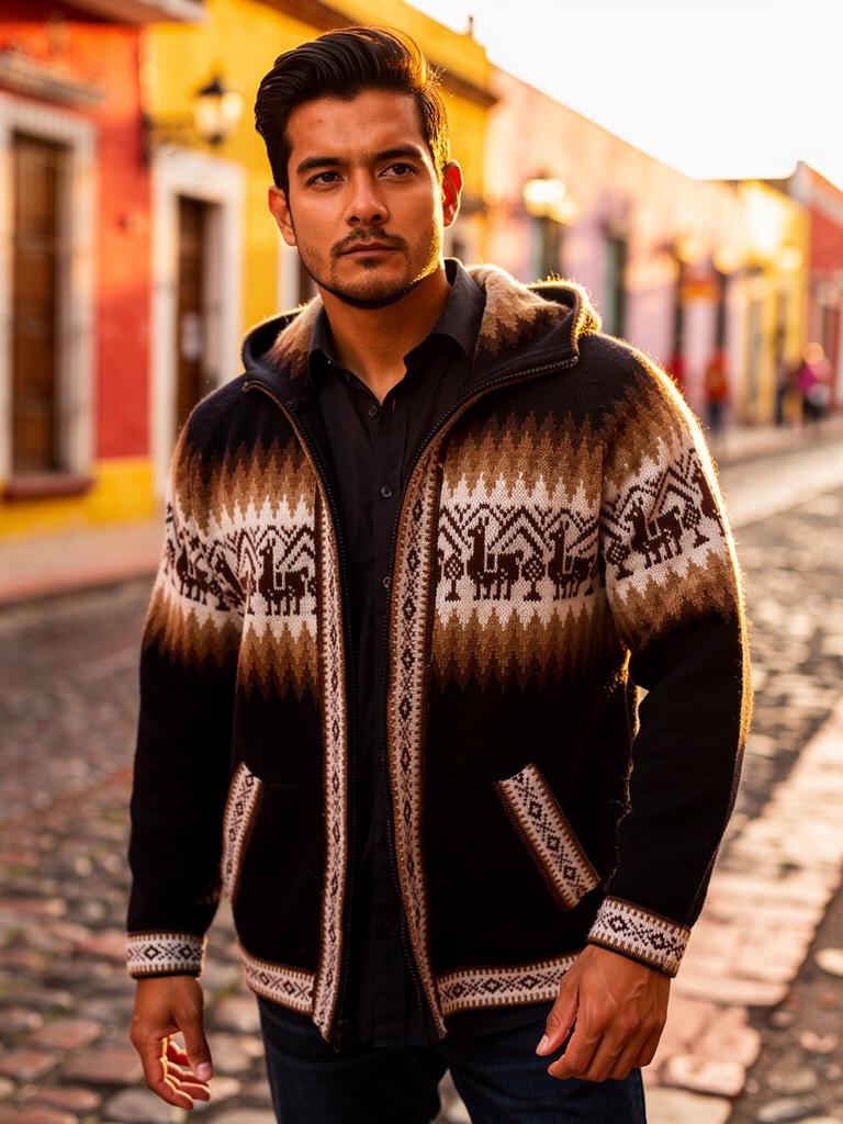 Alpaca Wool Zip Up - Etsy