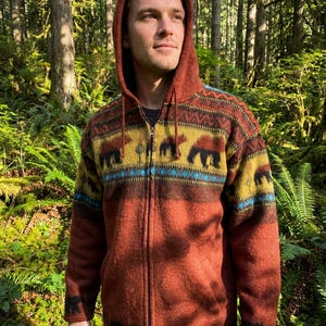 Kurtka jesienna Brown Bear Alpaca XL