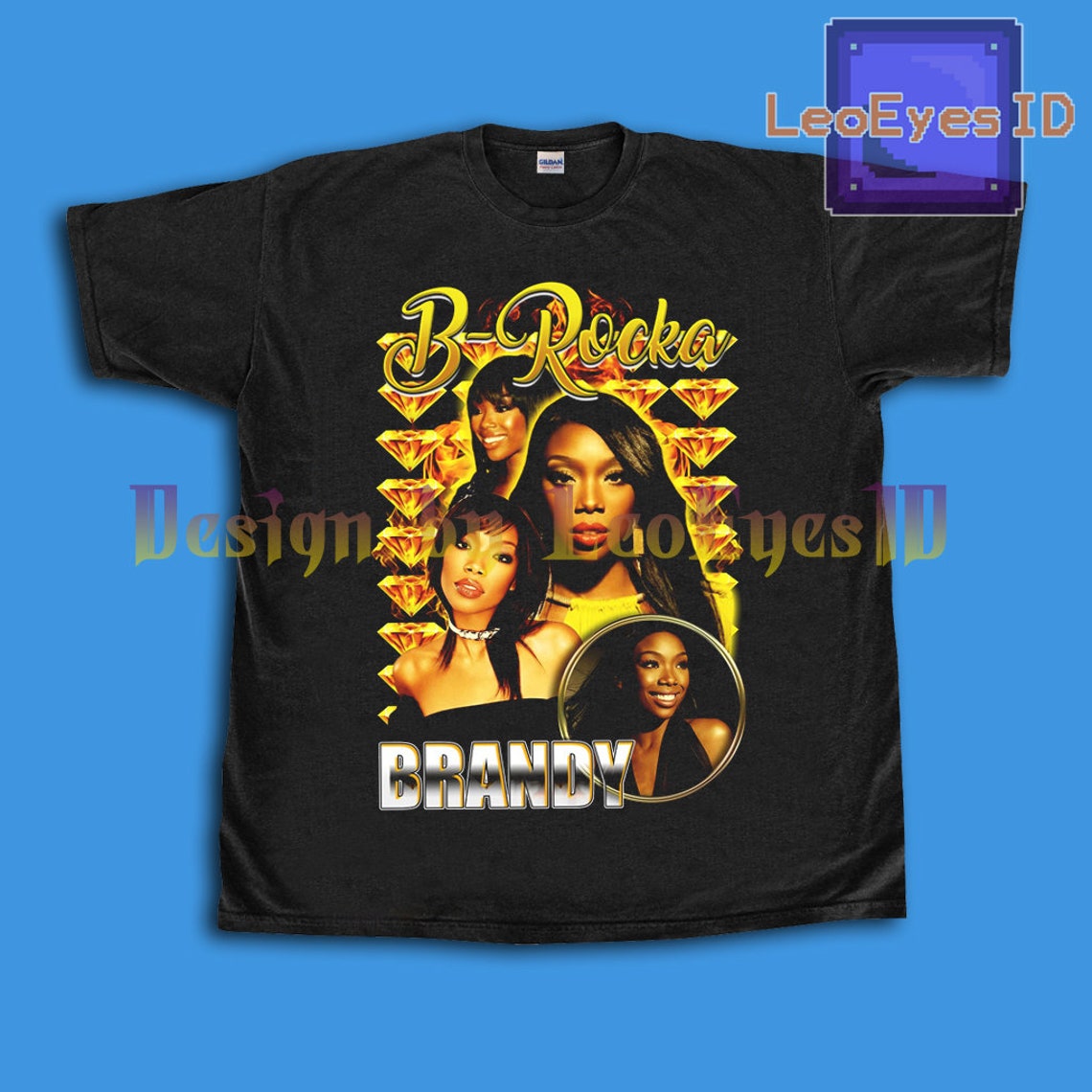 Brandy Norwood BRocka Shirt Rap Hip Hop Bootleg Style New Etsy