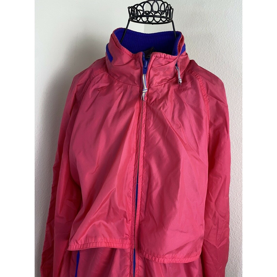 Vintage 90s Woolrich Woman Pink and Purple Full Zip Jacket | Etsy