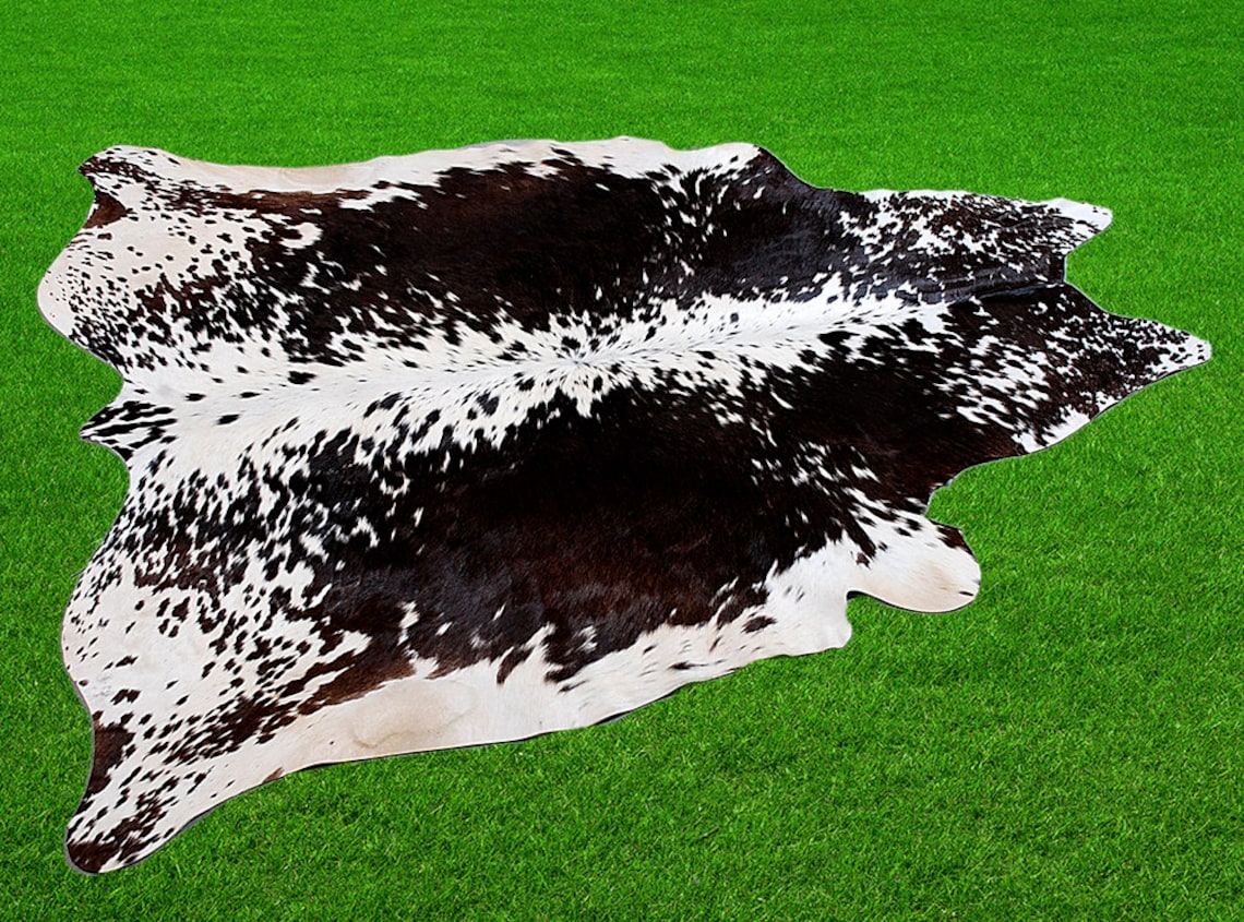 Nuevas alfombras de cuero de vaca Área piel de vaca 24.99 pies Etsy