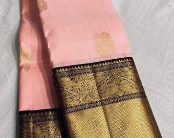 Sari di seta Kanjivaram/Kanchipuram