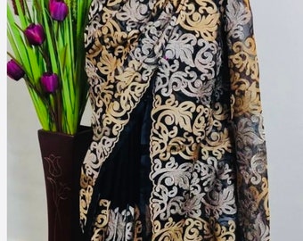 Sari di Dhakai Moslin