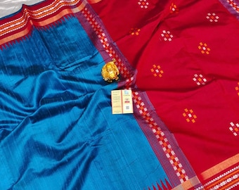 Sari in seta grezza