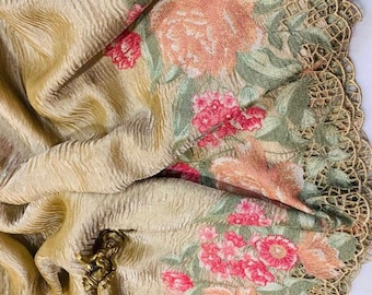 Schiaccia il tessuto Saree