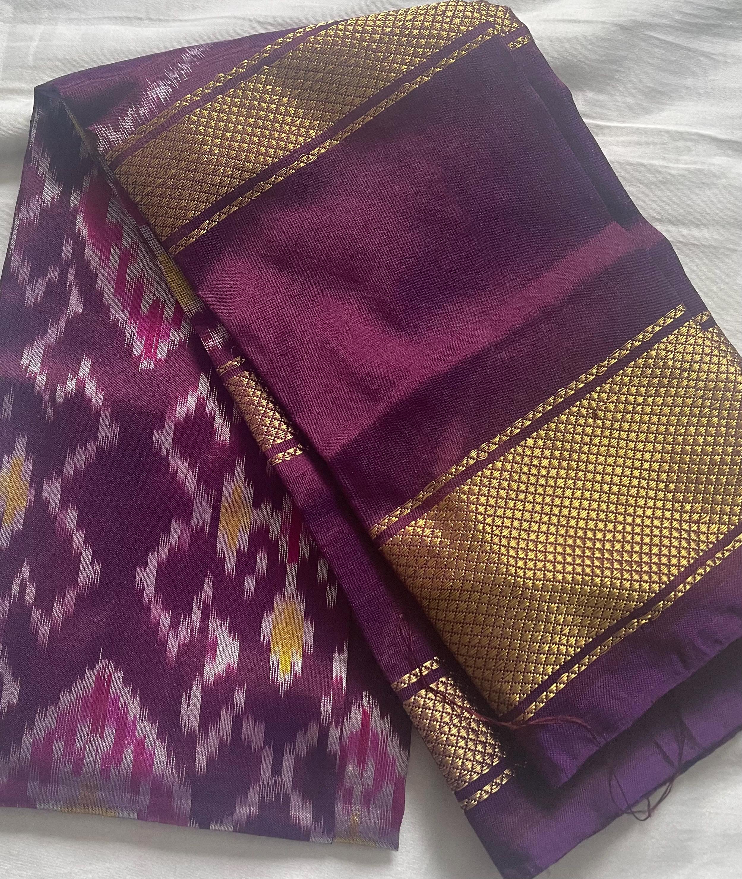 Royal Ikkat Majesty Silk Sarees
