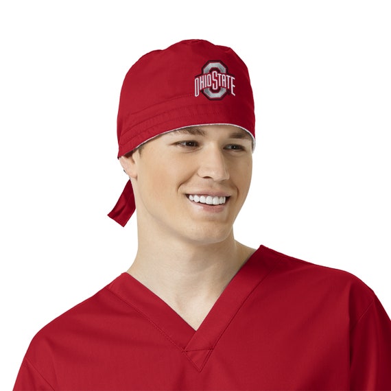 Ohio State Buckeyes Embroidered Scrub 