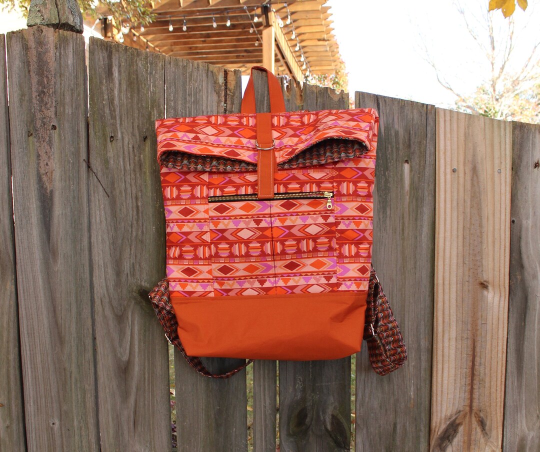 Fold Over Backpack - Etsy