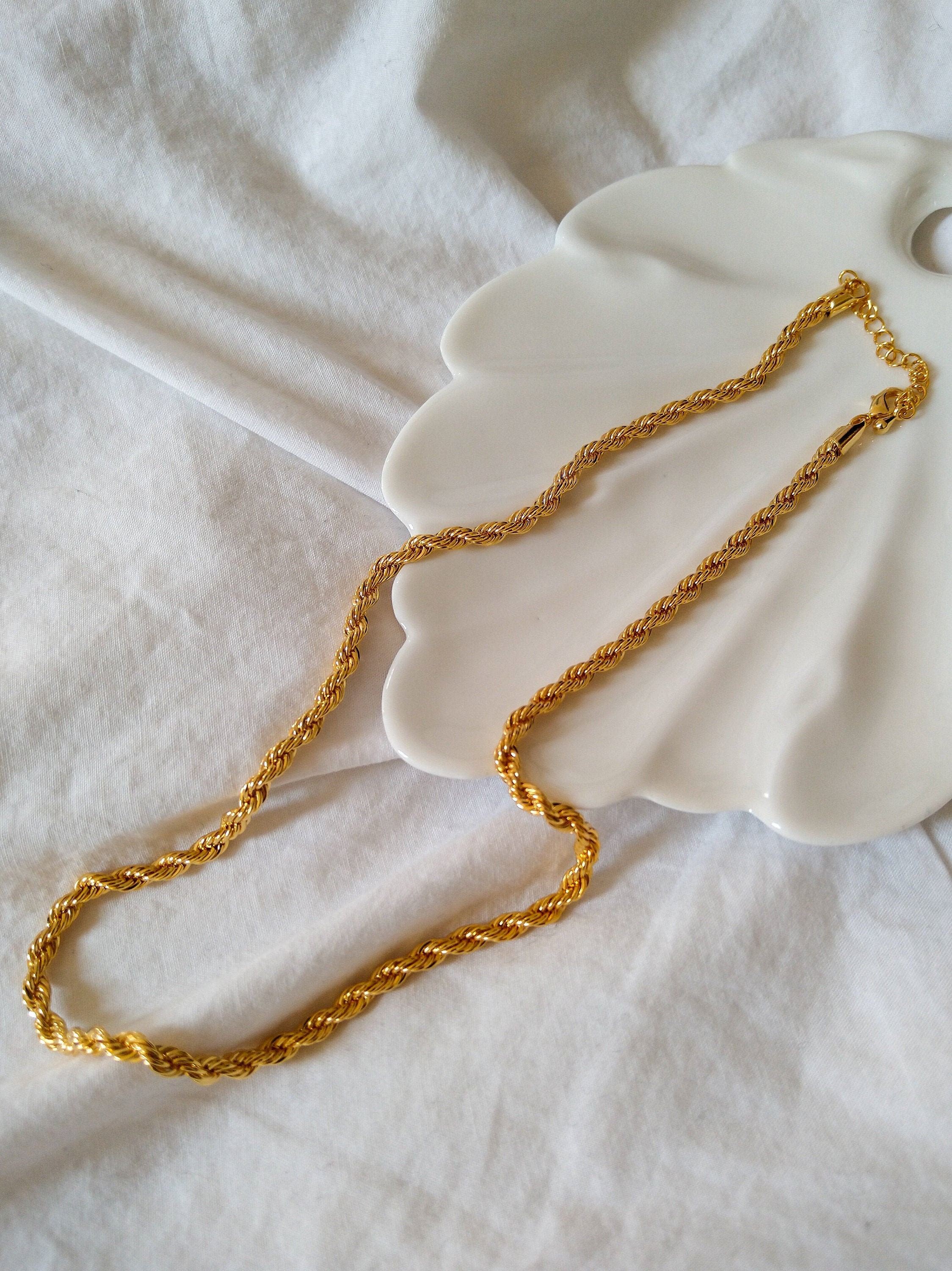 Bad Boy Rope Necklace Chain Twisted 