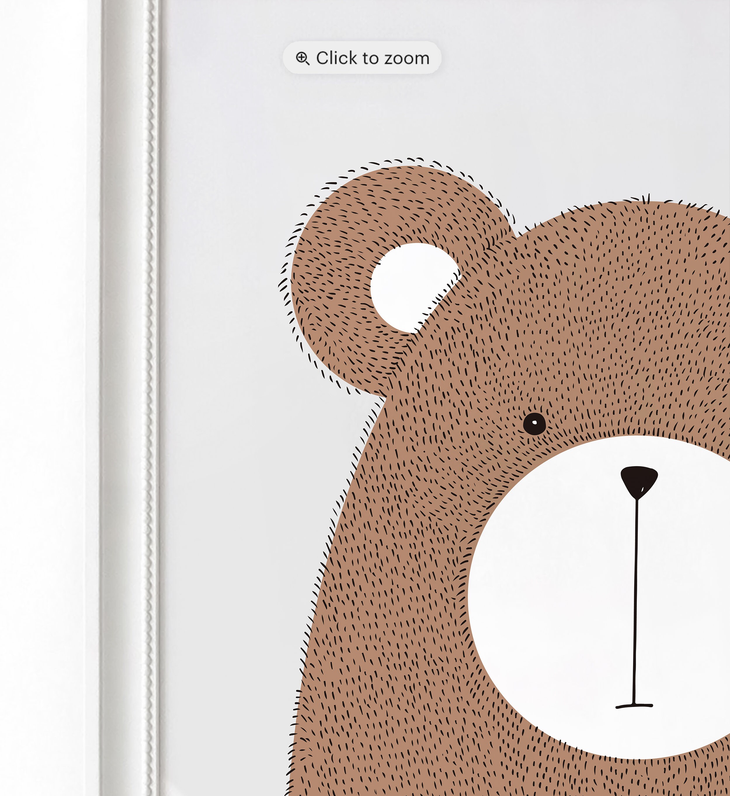 Kleiner Mann Höhle Bär Kindergarten Set von 3 Druck Bär | Etsy