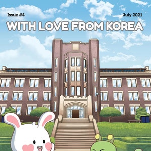 With Love From Korea Workbook Korean Magazine- July Issue
